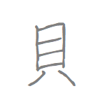 [貝] Handwritten Kanji for shellfish and its Readings, Radical and Usage