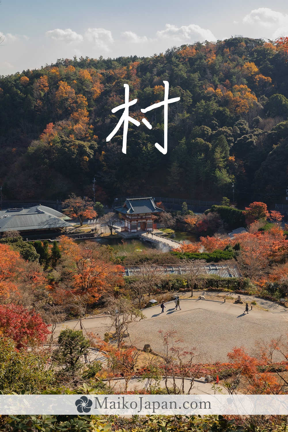 [村] Handwritten Kanji for village and its Readings, Radical and Usage ...